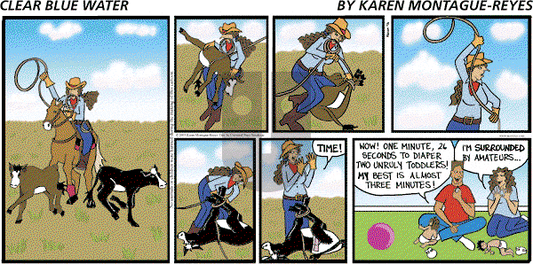 Clear Blue Water on Sunday November 6, 2005 Comic Strip