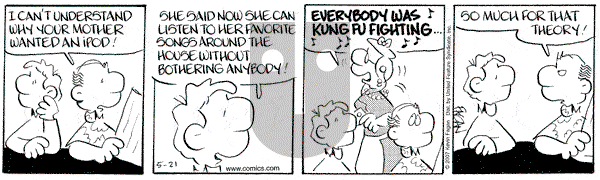 Drabble on Monday May 21, 2007 Comic Strip
