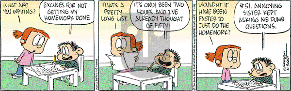 Baby Blues on Monday March 14, 2011 Comic Strip