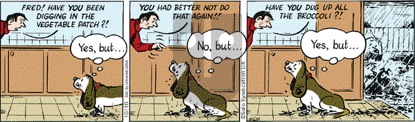 Fred Basset - Friday October 10, 2014 Comic Strip