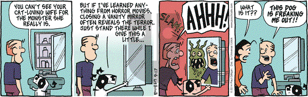 Pooch Cafe on Wednesday September 17, 2014 Comic Strip