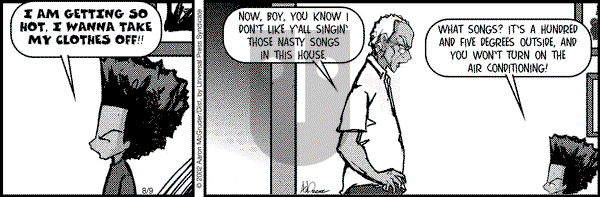 The Boondocks on Friday May 23, 2025 Comic Strip