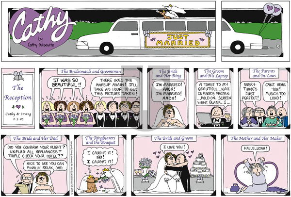 Cathy Classics on Tuesday March 29, 2005 Comic Strip