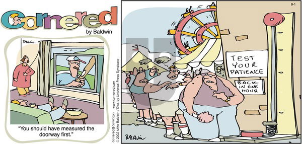 Cornered on Sunday September 1, 2002 Comic Strip