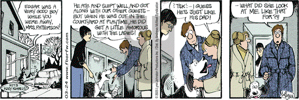 For Better or For Worse on Monday March 24, 2025 Comic Strip