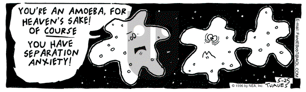 Frank and Ernest on Saturday May 25, 1996 Comic Strip
