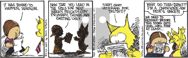Prickly City on Wednesday July 25, 2007 Comic Strip