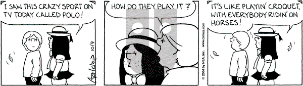 The Born Loser on Saturday October 9, 2004 Comic Strip