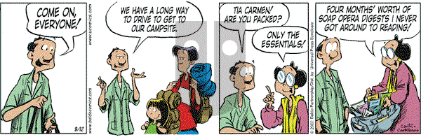 Baldo on Monday August 12, 2002 Comic Strip