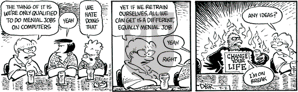 Betty on Tuesday July 2, 1996 Comic Strip