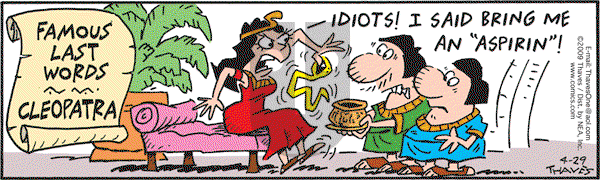 Frank and Ernest - Wednesday April 29, 2009 Comic Strip