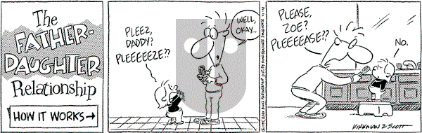 Baby Blues - Saturday November 4, 1995 Comic Strip