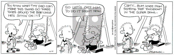 Soup to Nutz - Old on Wednesday April 21, 2004 Comic Strip
