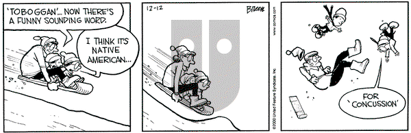 Grand Avenue on Tuesday December 12, 2000 Comic Strip