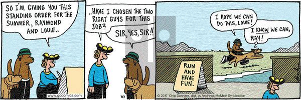 Overboard on Monday July 3, 2017 Comic Strip