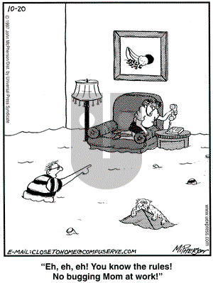 Close to Home on Monday October 20, 1997 Comic Strip