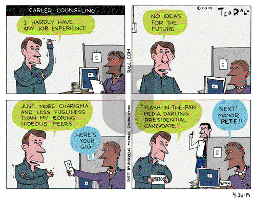 Ted Rall on Friday April 26, 2019 Comic Strip