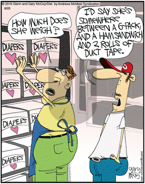 The Flying McCoys on Wednesday September 25, 2019 Comic Strip