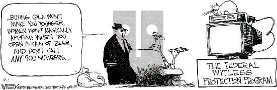 Non Sequitur on Thursday April 1, 1993 Comic Strip