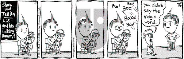 Lio on Thursday May 7, 2015 Comic Strip