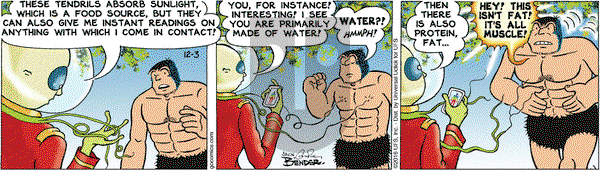Alley Oop on Saturday December 3, 2016 Comic Strip