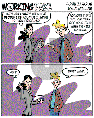 Working Daze on Monday September 25, 2006 Comic Strip