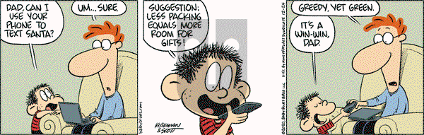 Baby Blues on Thursday December 24, 2020 Comic Strip