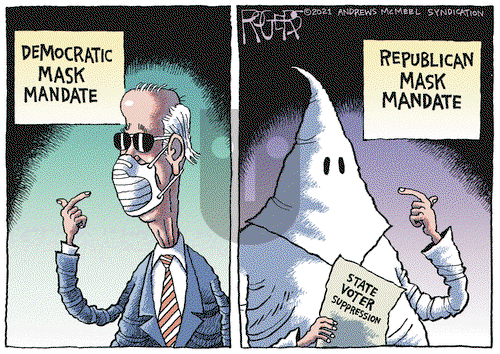 Rob Rogers on Wednesday March 31, 2021 Comic Strip