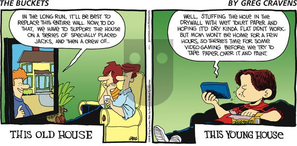The Buckets on Sunday February 4, 2018 Comic Strip
