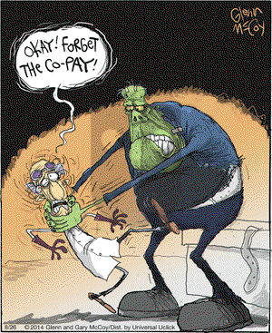 The Flying McCoys on Tuesday August 26, 2014 Comic Strip