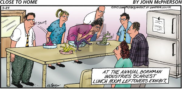 Close to Home on Sunday May 24, 2015 Comic Strip