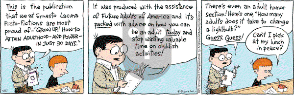 Cul de Sac on Thursday April 27, 2017 Comic Strip