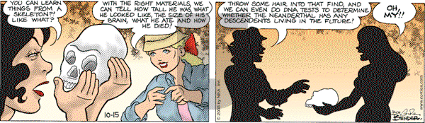 Alley Oop on Wednesday October 15, 2008 Comic Strip
