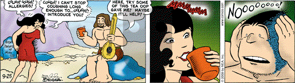 Alley Oop on Friday September 25, 2009 Comic Strip