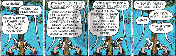 Cleats - Monday June 28, 2004 Comic Strip