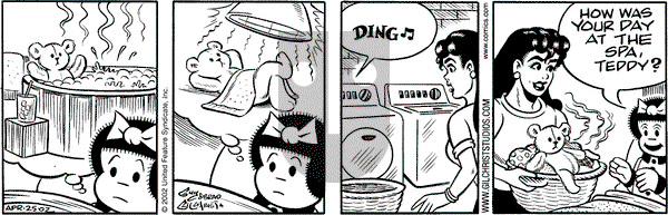 Nancy on Friday May 24, 2002 Comic Strip