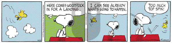 Peanuts on Saturday September 20, 2025 Comic Strip
