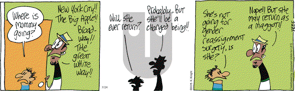 The Knight Life on Friday July 24, 2015 Comic Strip