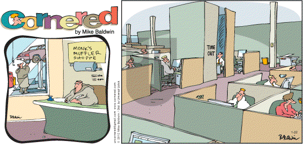 Cornered - Sunday January 22, 2012 Comic Strip