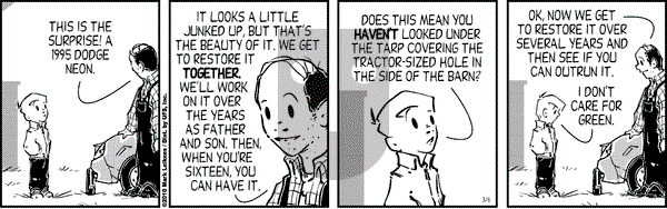 Cow and Boy Classics on Monday April 28, 2025 Comic Strip