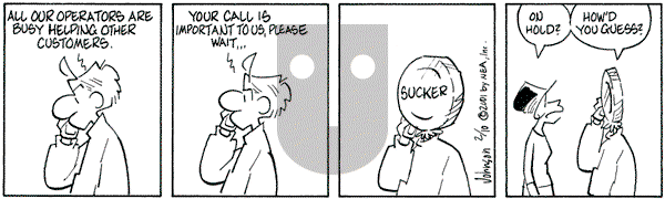 Arlo and Janis on Saturday February 10, 2001 Comic Strip