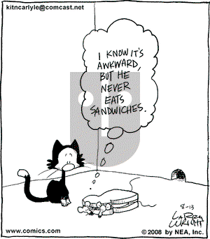 Kit 'N' Carlyle on Wednesday August 13, 2008 Comic Strip