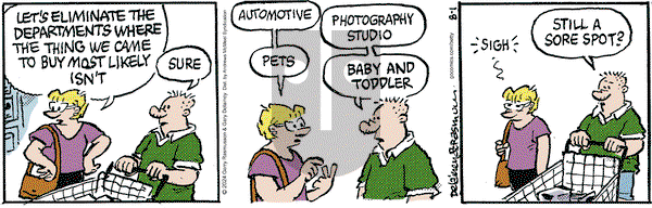 Betty - Thursday August 1, 2024 Comic Strip