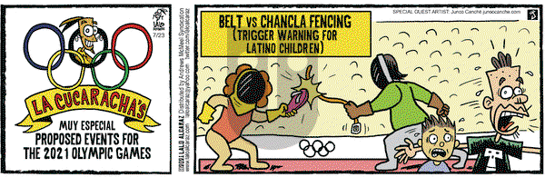 La Cucaracha on Friday July 23, 2021 Comic Strip