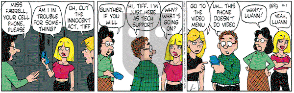 Luann on Thursday September 1, 2005 Comic Strip