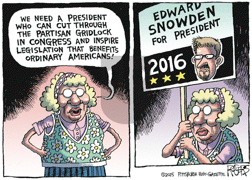 Rob Rogers on Friday June 5, 2015 Comic Strip