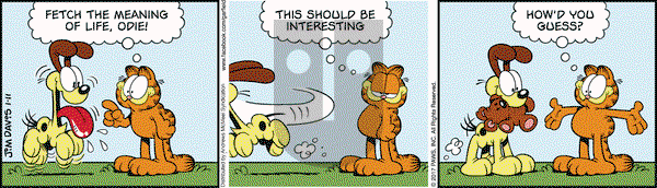 Garfield on Wednesday January 11, 2017 Comic Strip