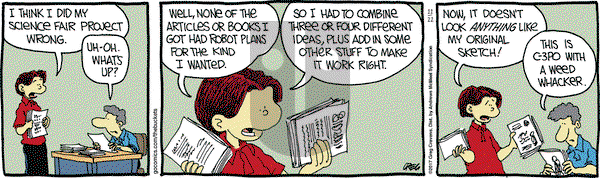 The Buckets on Wednesday November 22, 2017 Comic Strip