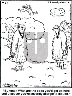 Close to Home on Wednesday May 19, 2004 Comic Strip