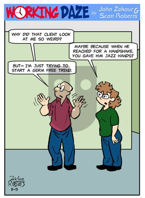 Working Daze - Saturday November 9, 2024 Comic Strip